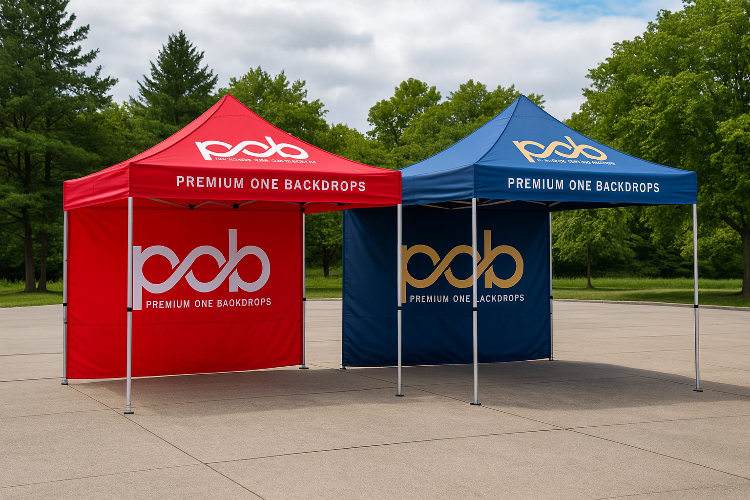 What Are the Advantages of Custom Canopy Tents? – A Guide from PremiumOneBackdrops