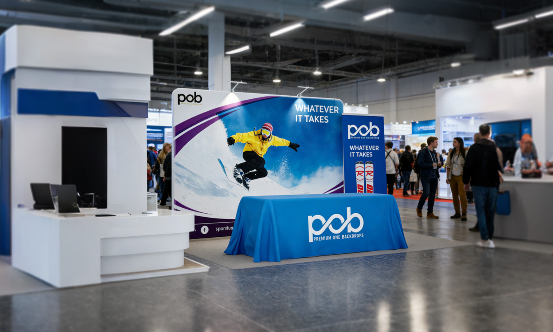 Are Fabric Backdrop Displays Really the Best Low-Cost Option for High-Impact Trade Show Booths?