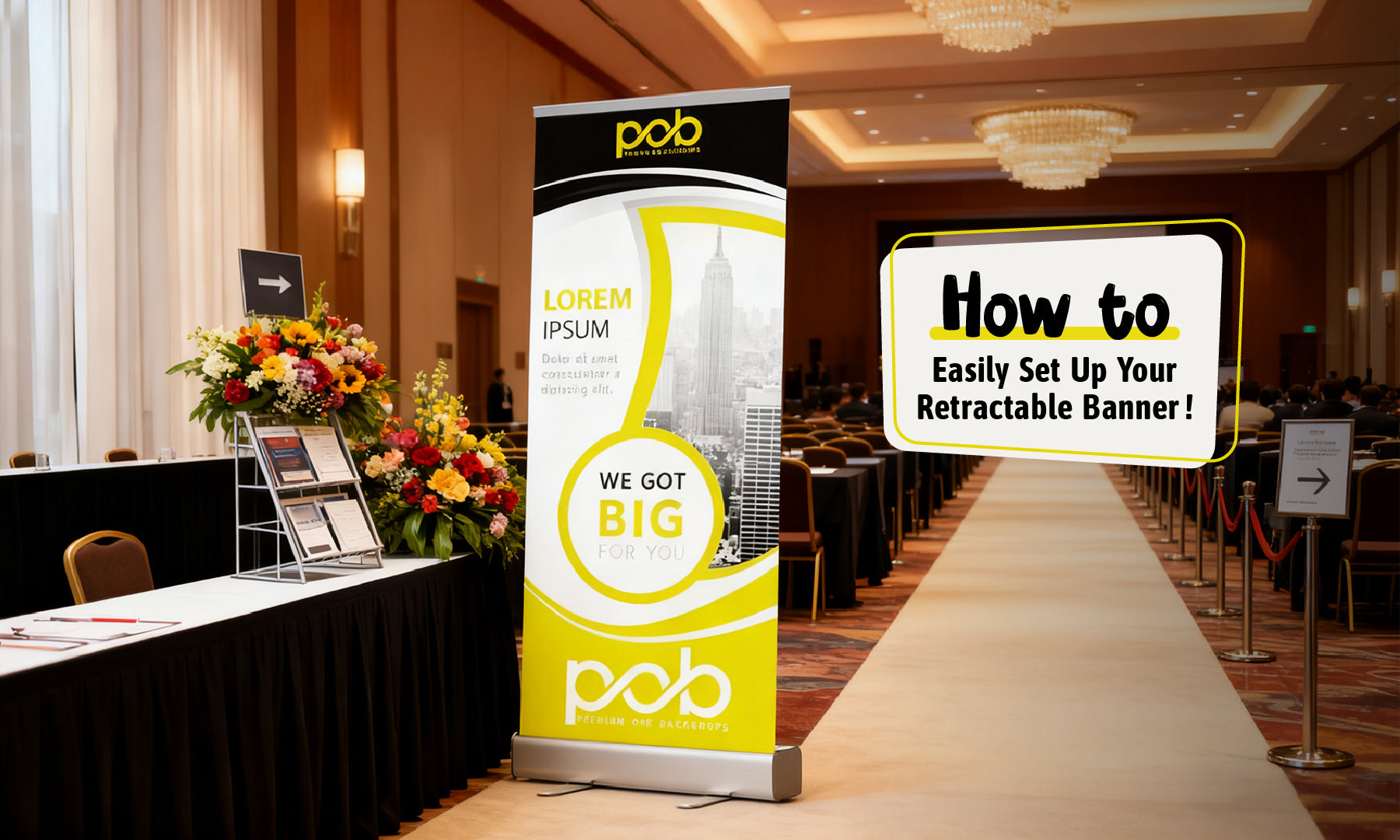 How to Easily Set Up Your Retractable Banner Stand Wall Like a Pro