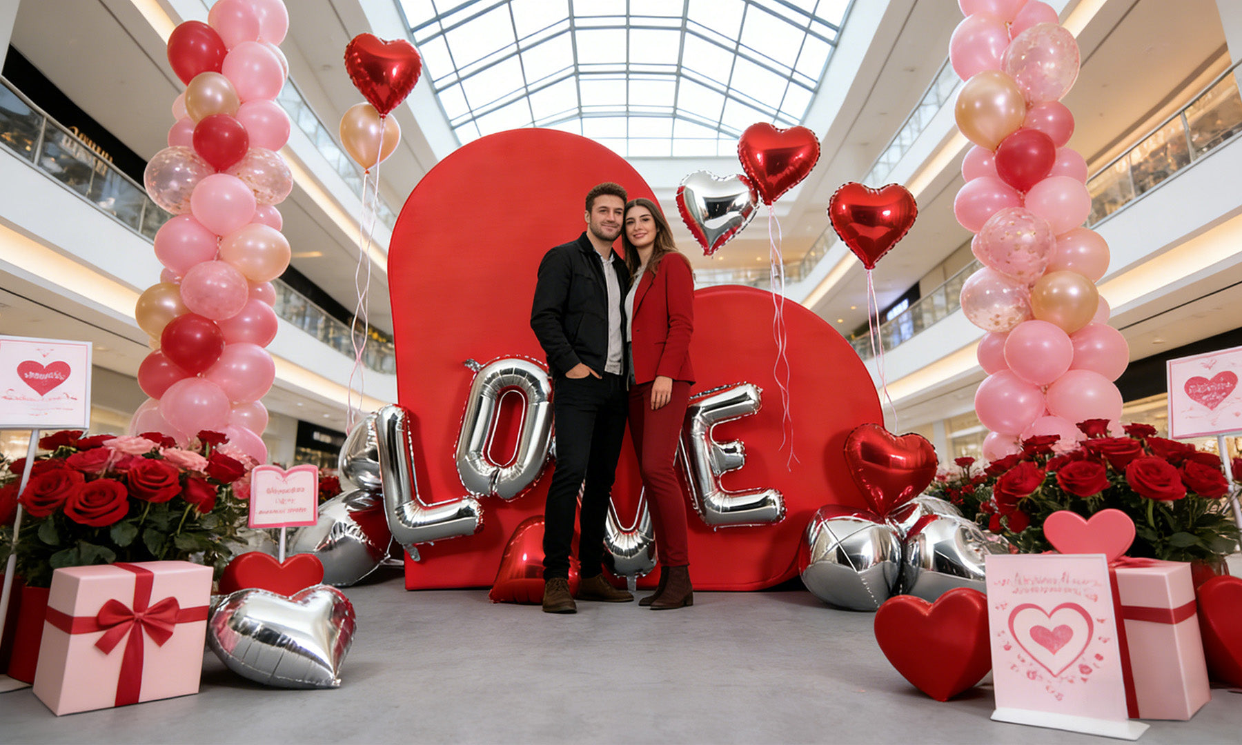 Valentine’s Day Photo Booth Ideas: Why a 3D Heart Backdrop Works Best