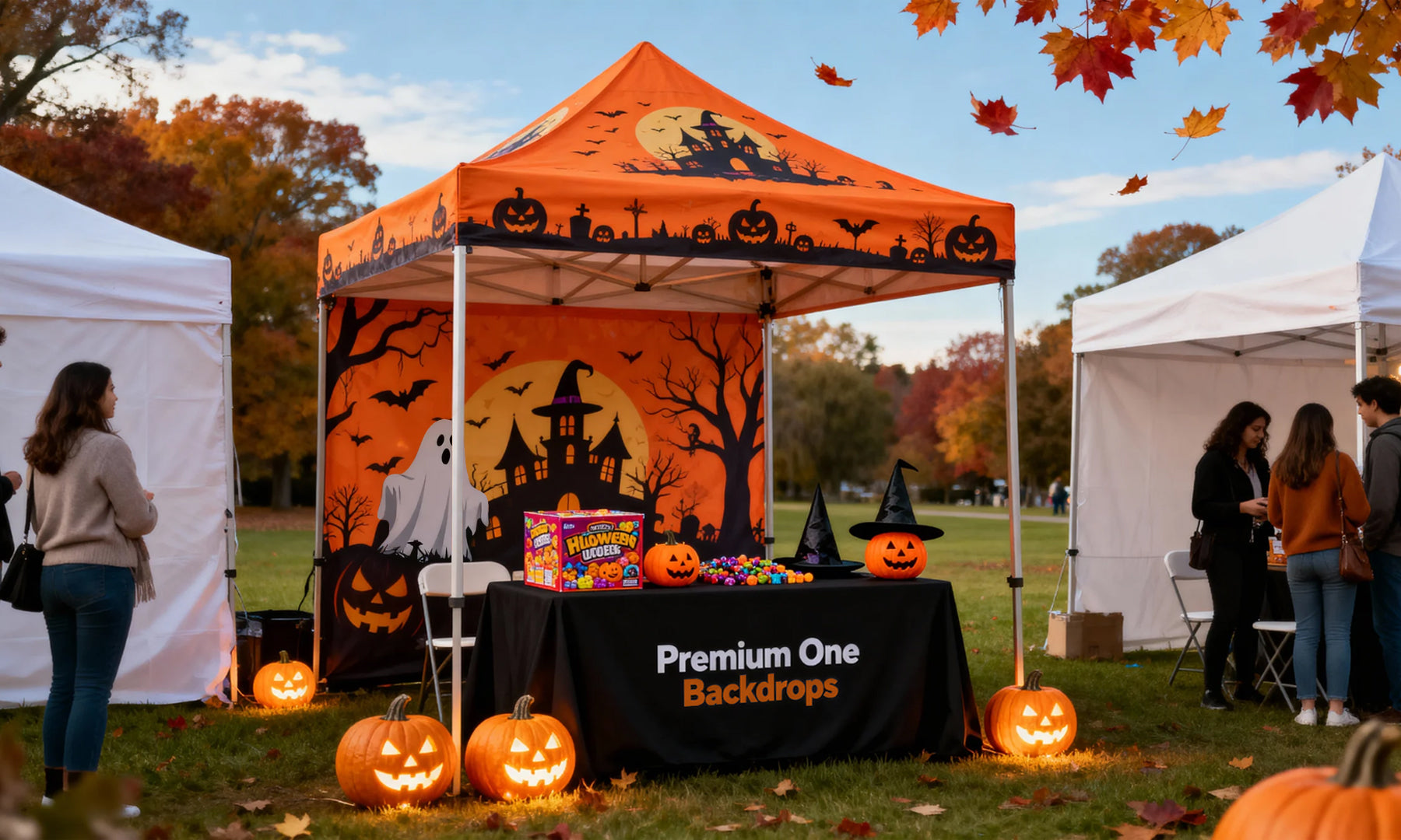 Premium One Backdrops blog Halloween tent-1