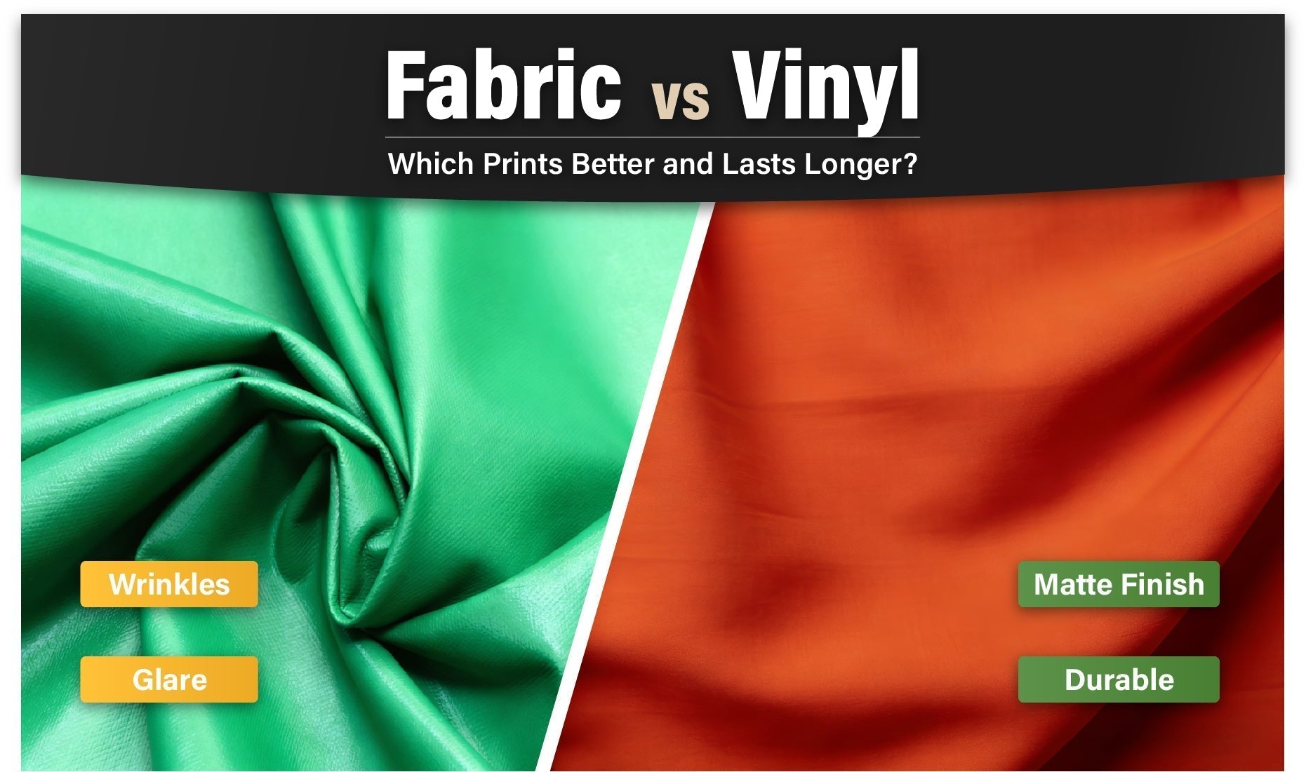 Fabric vs Vinyl Backdrops: Which Prints Better and Lasts Longer?