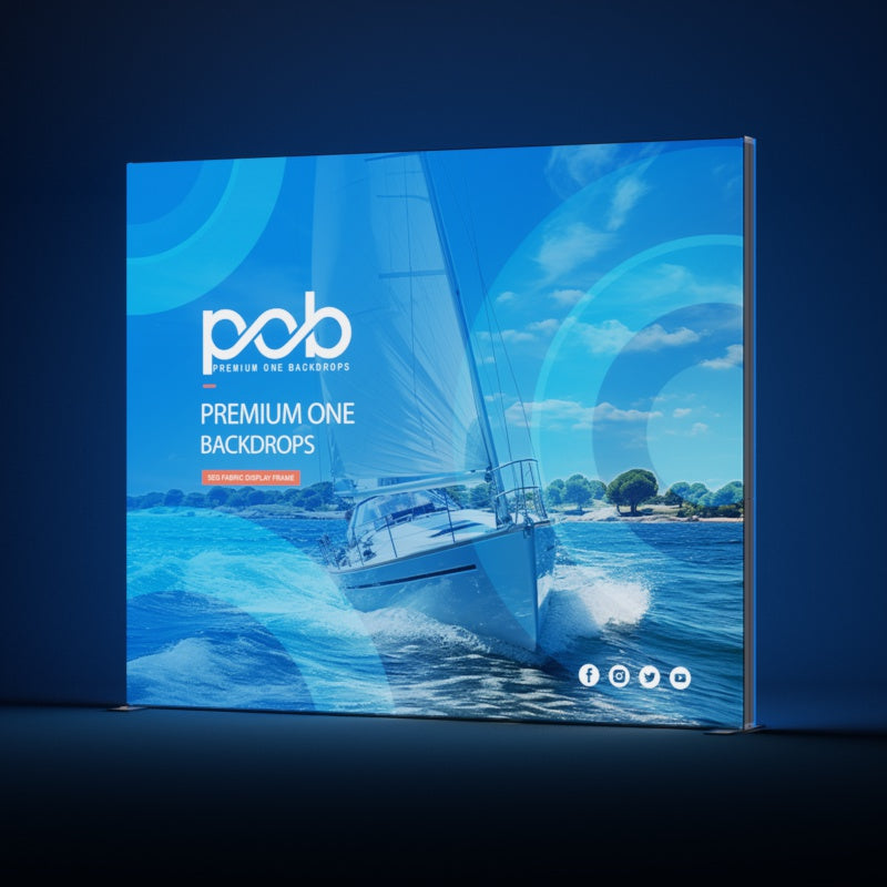 10x10 FT Light Box Exhibition Booth 1