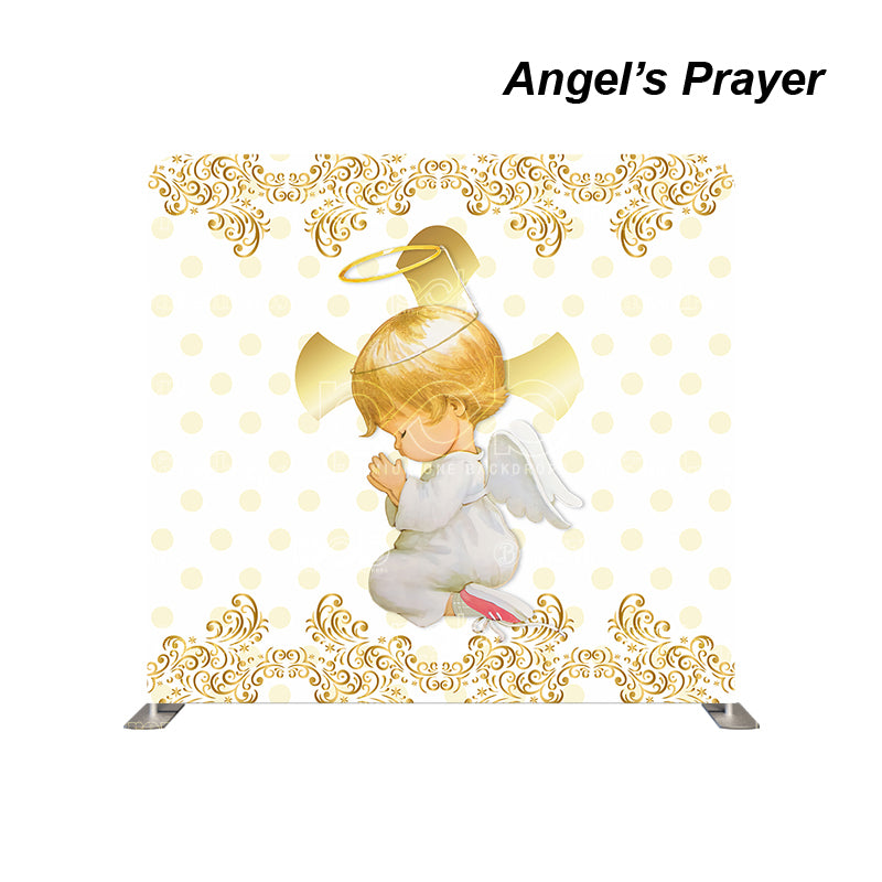 premium one pillowcover backdrops-Angel s Prayer
