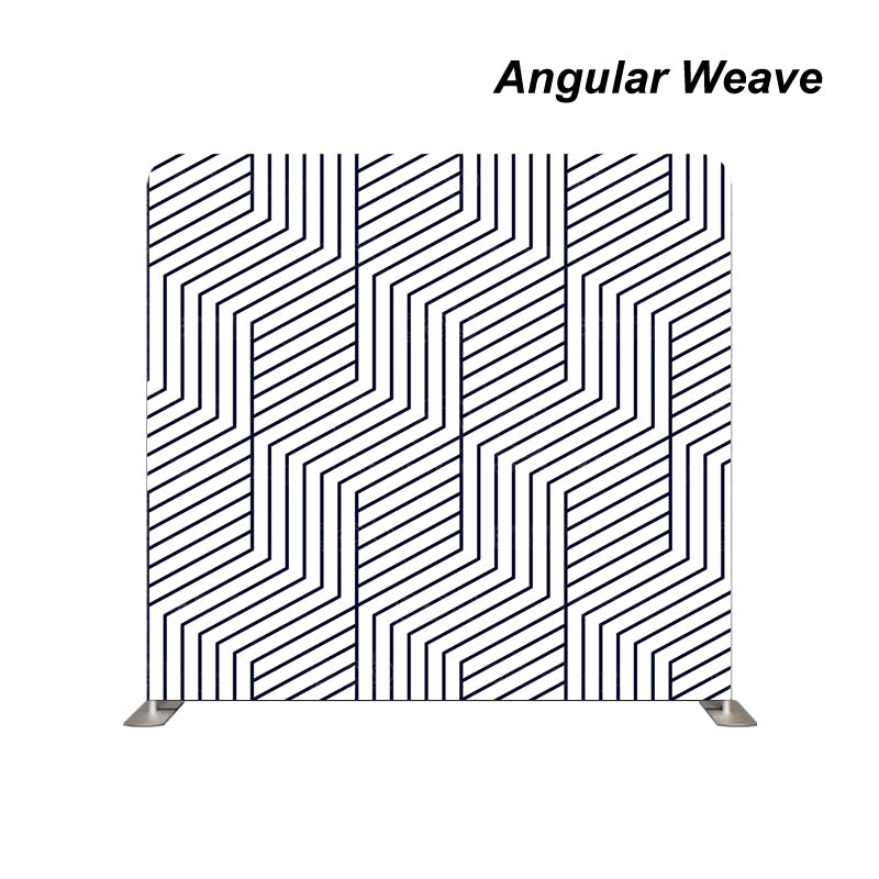 Pillow Cover Backdrop (Angular Weave)