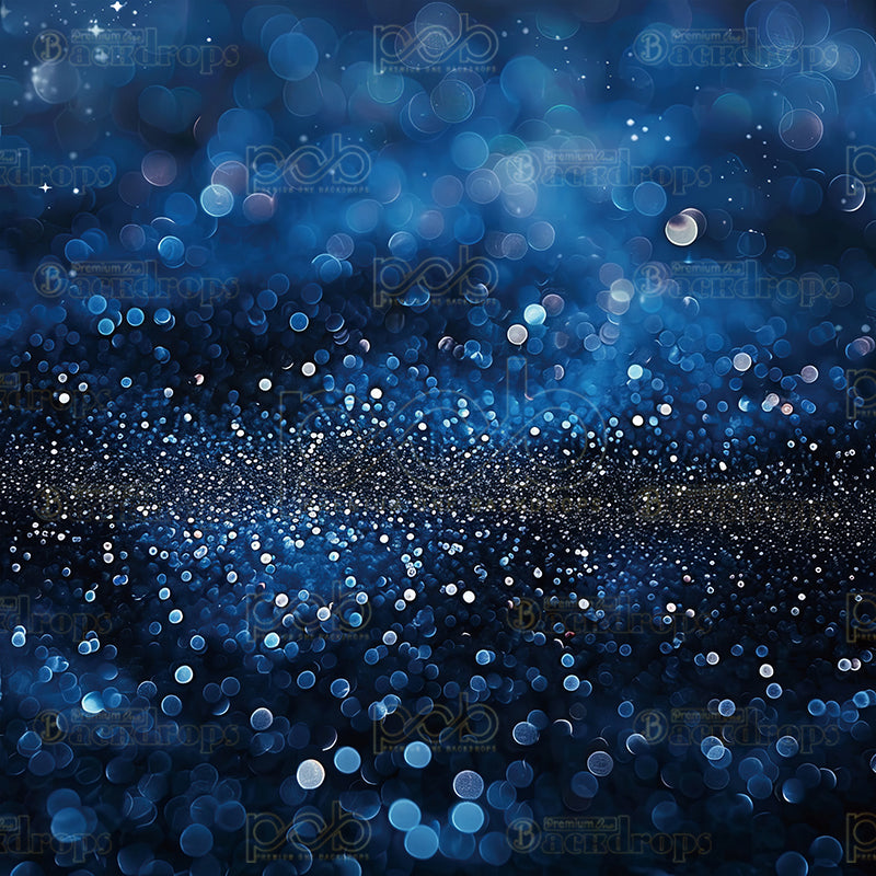 Pillow Cover Backdrop (Azure Bokeh Abys)