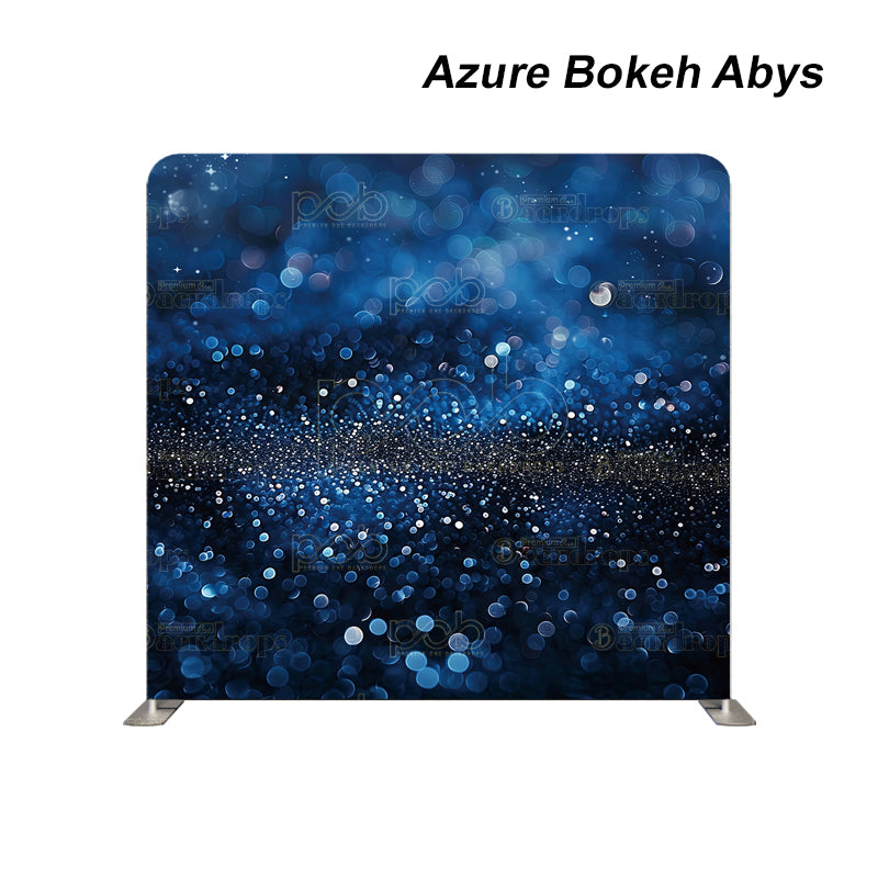 Pillow Cover Backdrop (Azure Bokeh Abys)