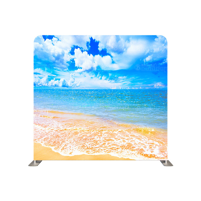 Pillow Cover Backdrop (Azure Ocean)