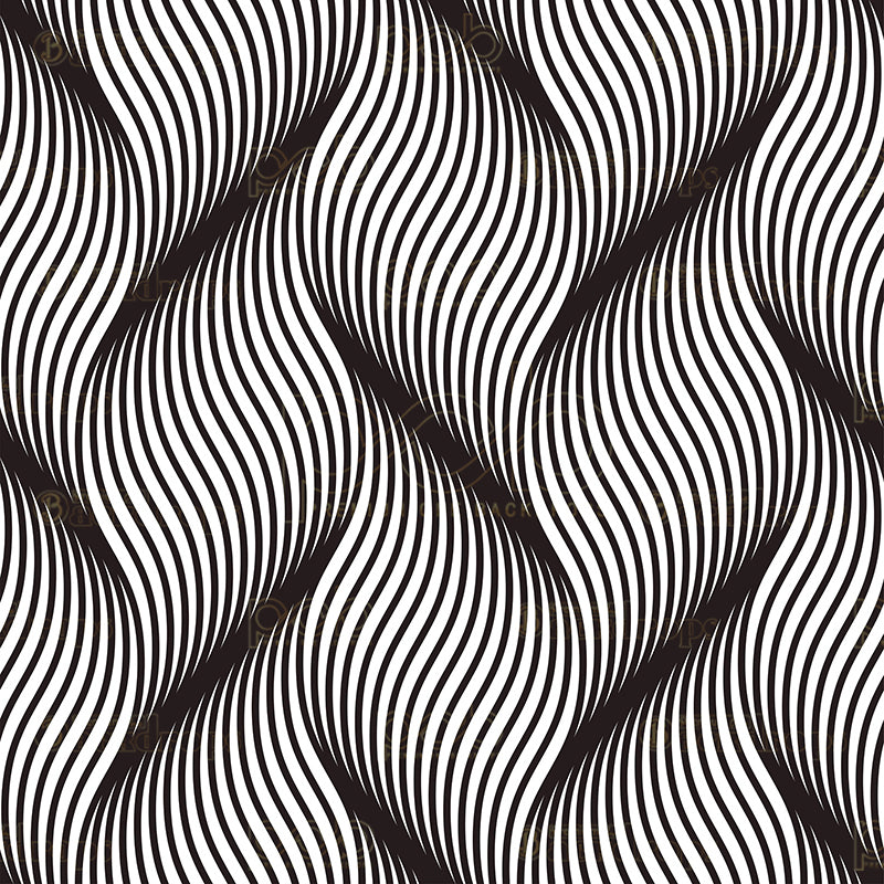 premium one pillow cover backdrops-Black and Wavey