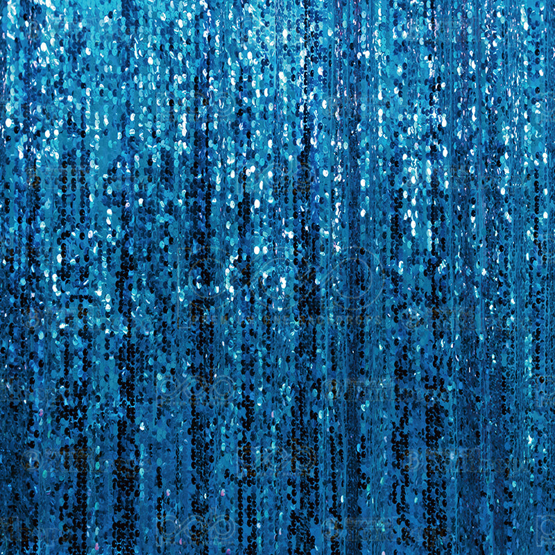 premium one pillowcover backdrops-Blue Sequin Sparkle