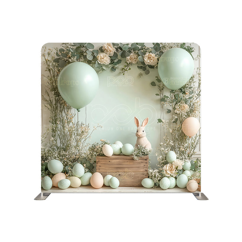 Pillow Cover Backdrop (Bunny Egg Arrangement)