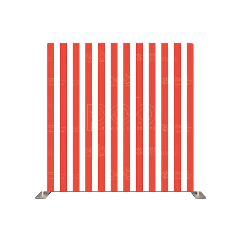 premium one pillowcover backdrops-Carnival Stripes