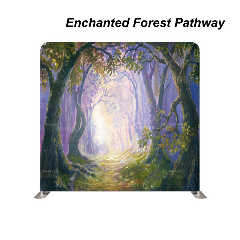 Pillow Cover Backdrop (Enchanted Forest Pathway)