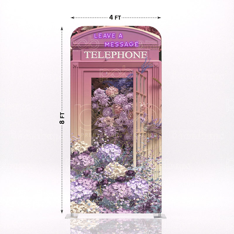 LEAVE A MESSAGE Telephone Booth