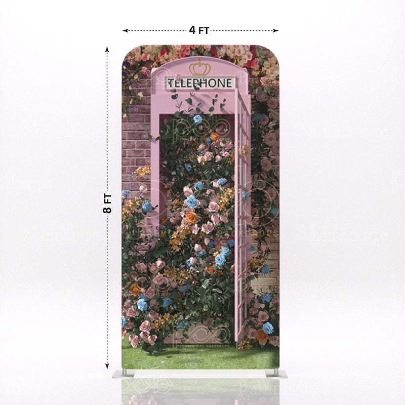 PremiumOneBackdrops-Telephone Booth Stand
