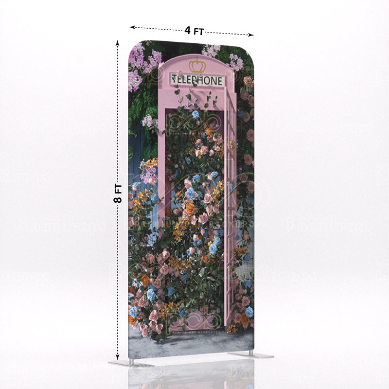 PremiumOneBackdrops-Telephone Booth Stand