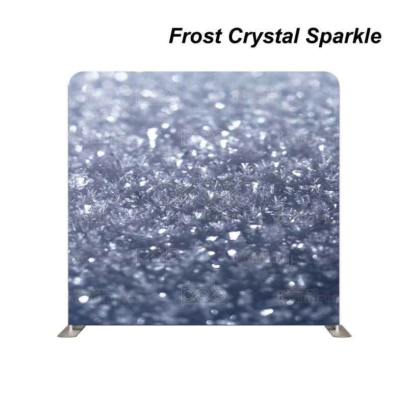 Pillow Cover Backdrop (Frost Crystal Sparkle)