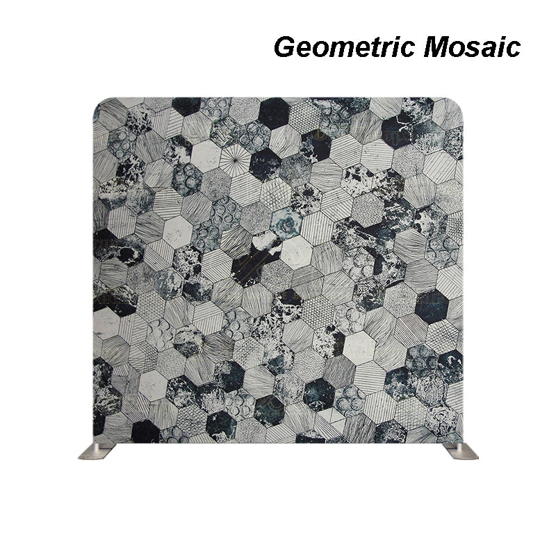 premium one pillowcover backdrops-Geometric Mosaic