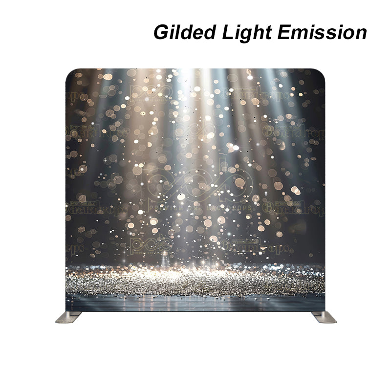 Pillow Cover Backdrop (Gilded Light Emission)