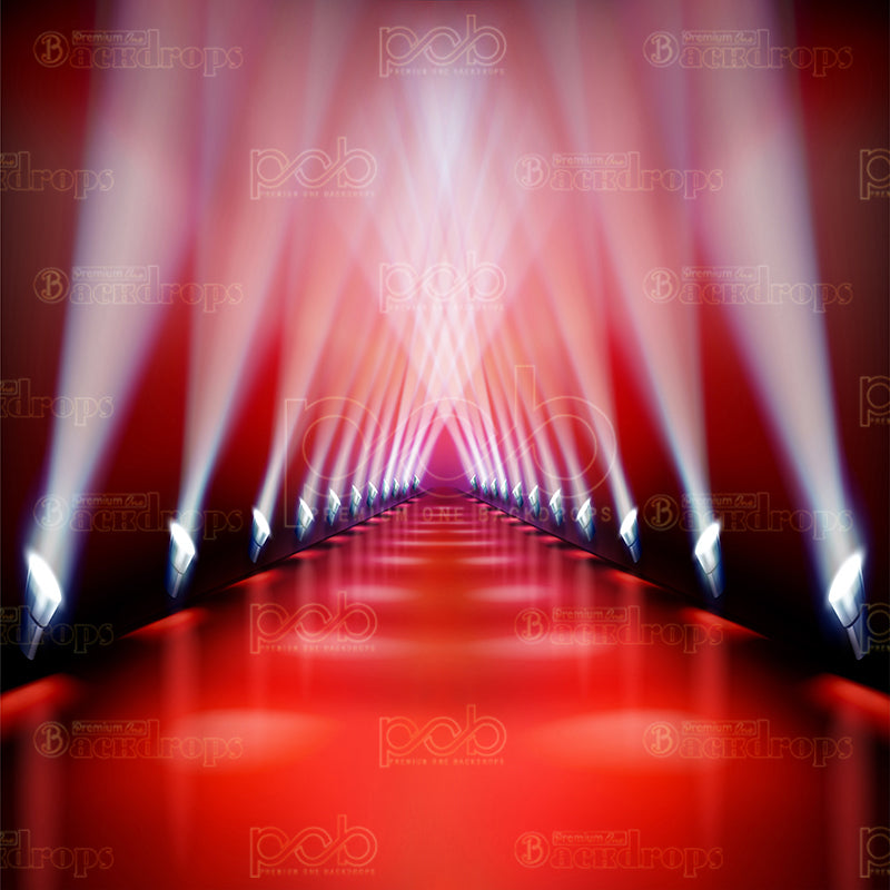 premium one pillowcover backdrops-Glowing Glory Path