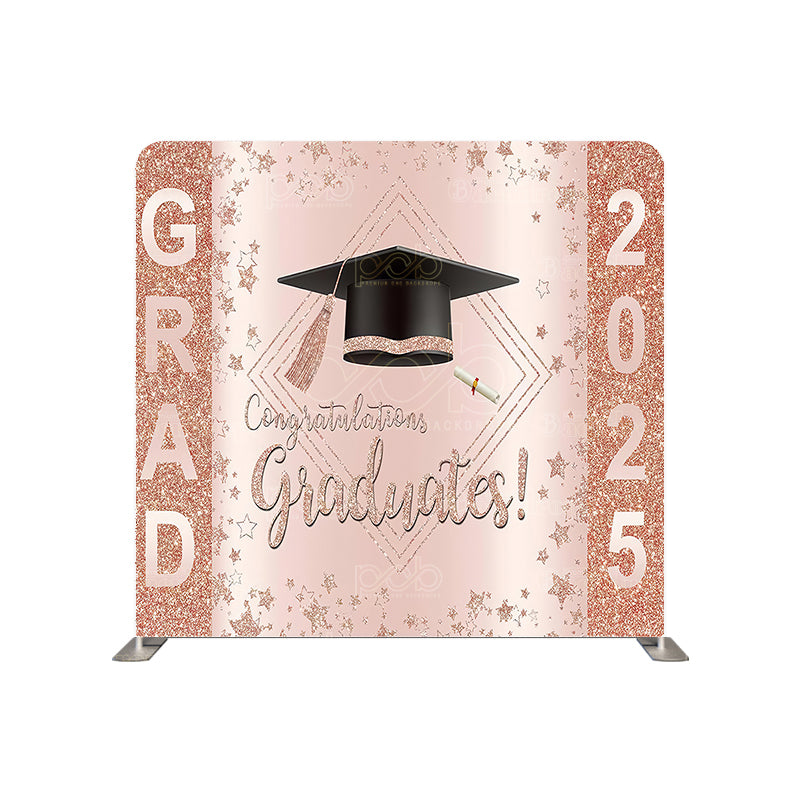 Pillow Cover Backdrop (Grad 2025 Sparkle)