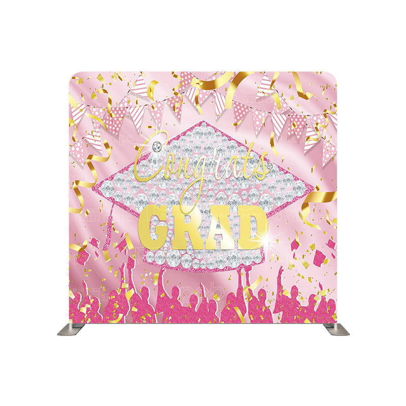 Pillow Cover Backdrop (Graduation Floral Whimsy)