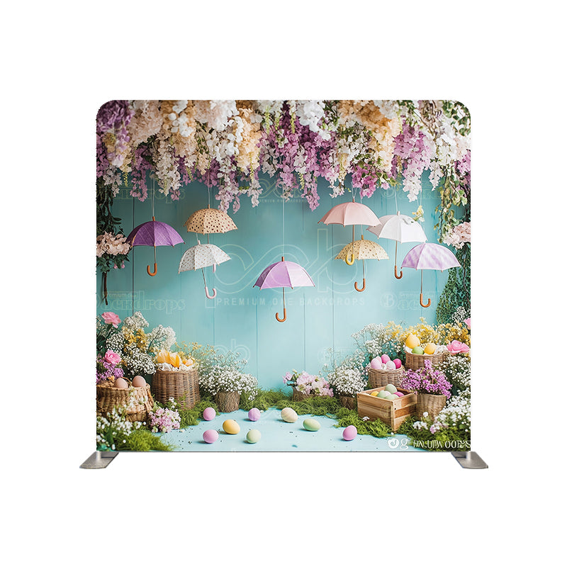 premium one pillowcover backdrops-Hanging Umbrellas Eggs