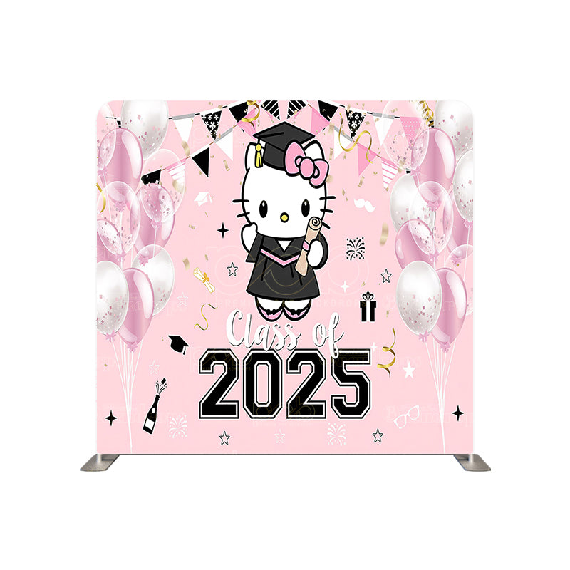 Pillow Cover Backdrop (Hello Kity Graduation)