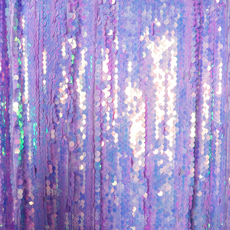 Pillow Cover Backdrop (Lavender Sequin Cascade)