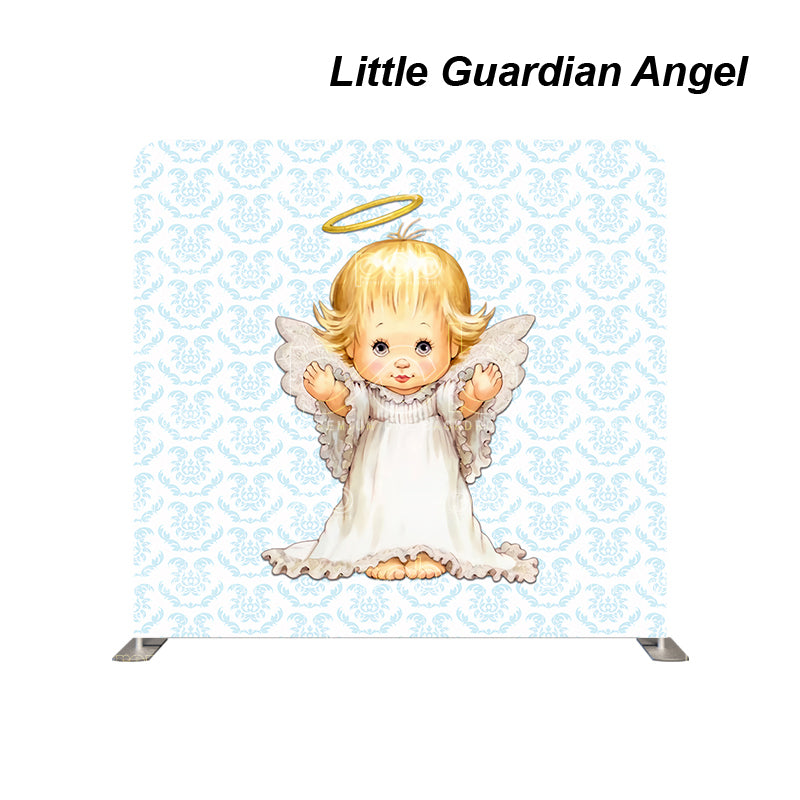 premium one pillowcover backdrops-Little Guardian Angel