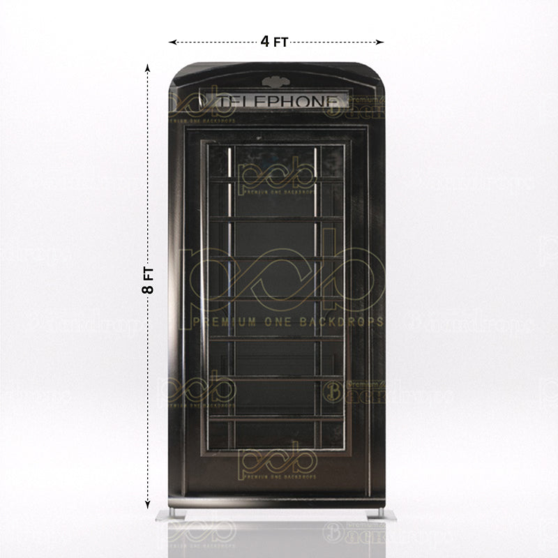 Black Timeless Telephone Booth