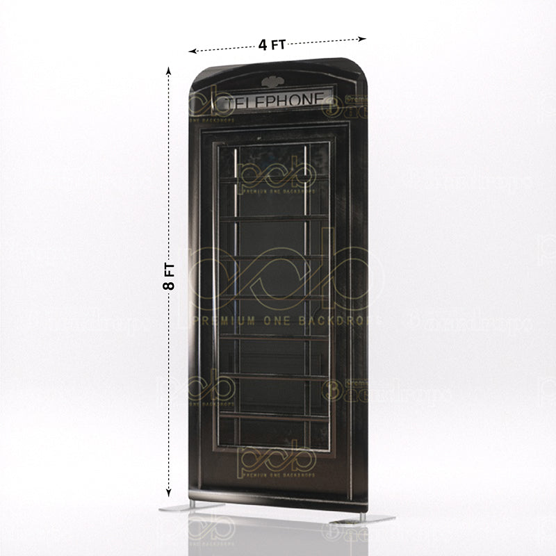 Black Timeless Telephone Booth