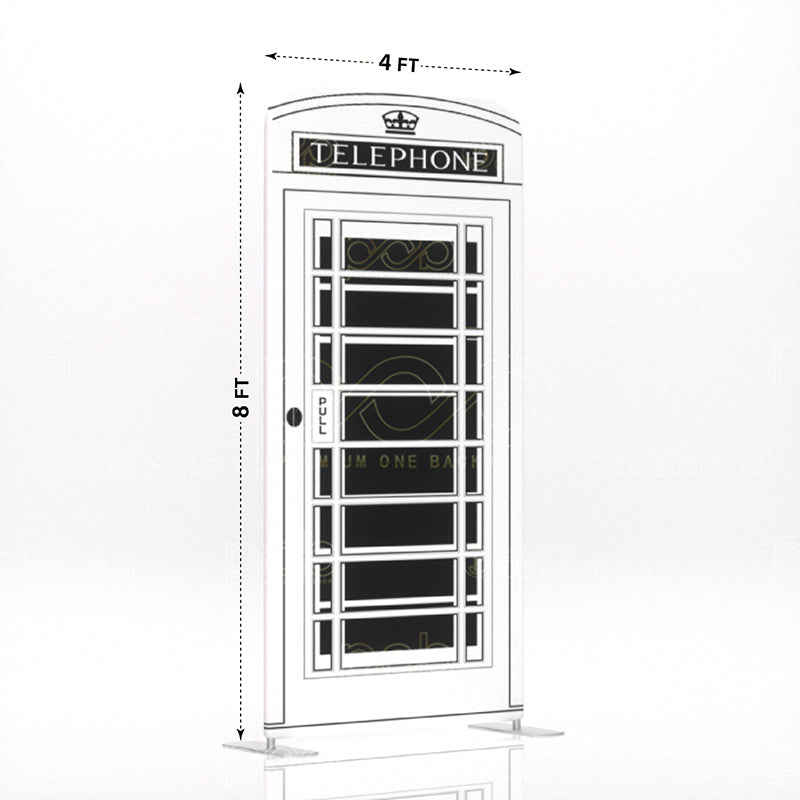 white London telephone booth 1