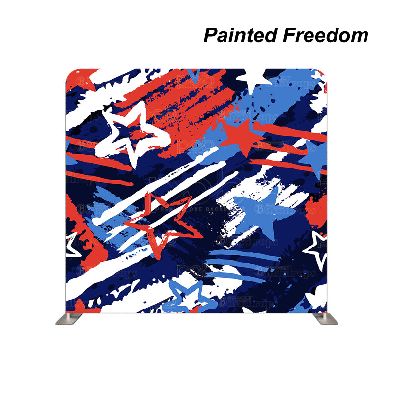 Pillow Cover Backdrop (Painted Freedom)