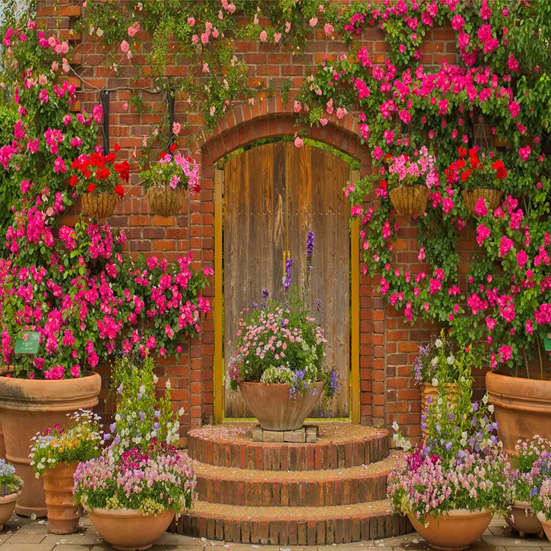 Pillow_Cover_Backdrops_Flowers_Around_Door-pob-backdrops