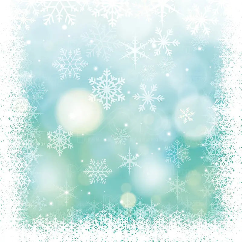 Pillow_Cover_Backdrops_Light_turquoise_blue_gradie_snowflake-pob-backdrops
