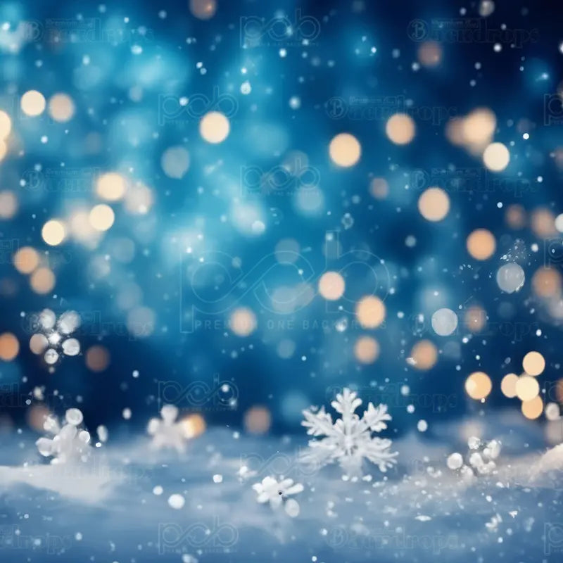 Pillow_Cover_Backdrops_Serenity_Christmas_Snowflake_Bokeh-pob-backdrops
