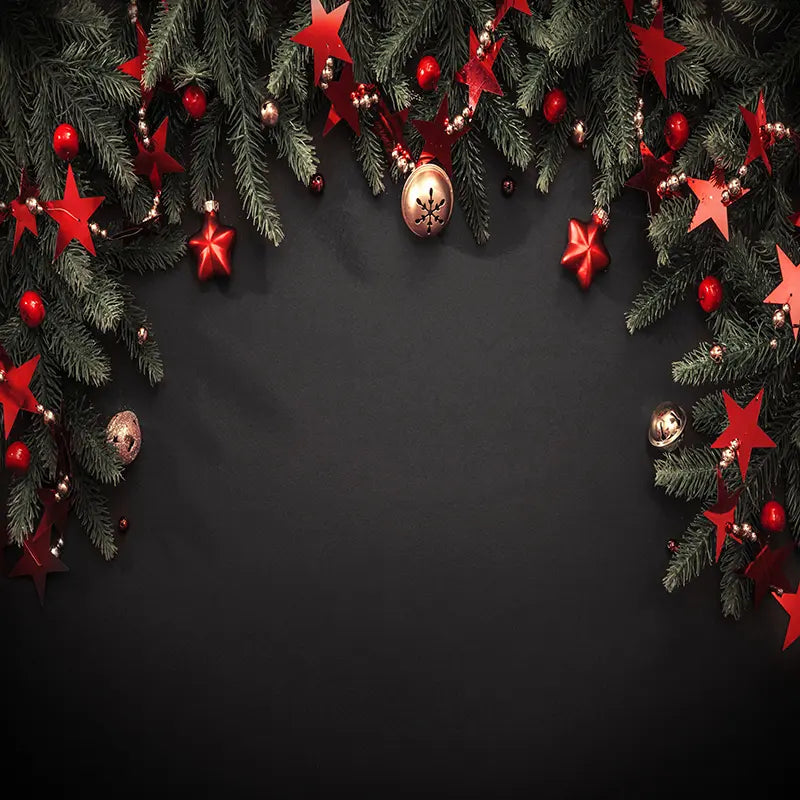 Pillow_Cover_Backdrops_black_with_Christmas_ornaments-pob-backdrops