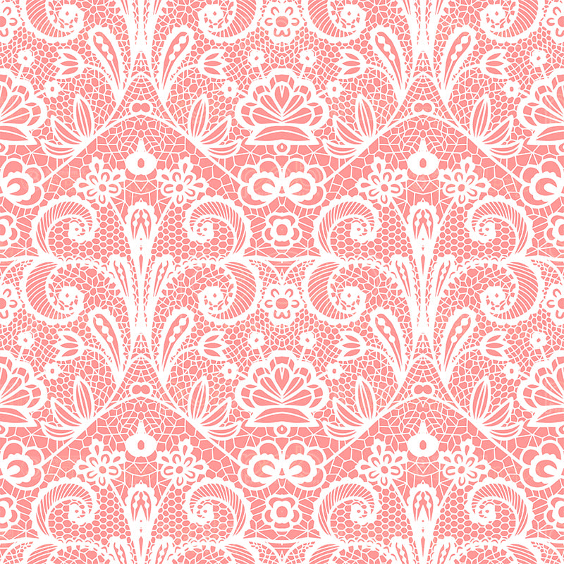 premium one pillowcover backdrops-Pink Lace