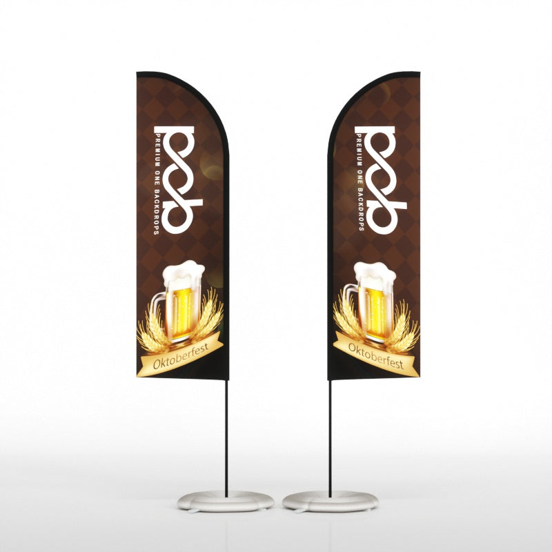 PremiumOneBackdrops-Feather Flag