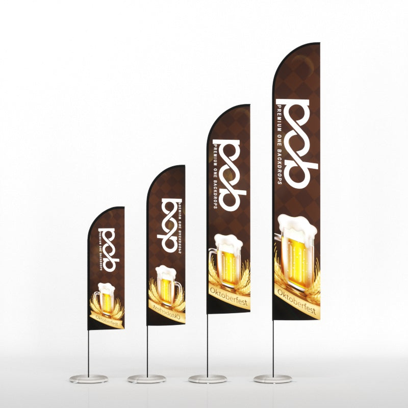 PremiumOneBackdrops-Feather Flag