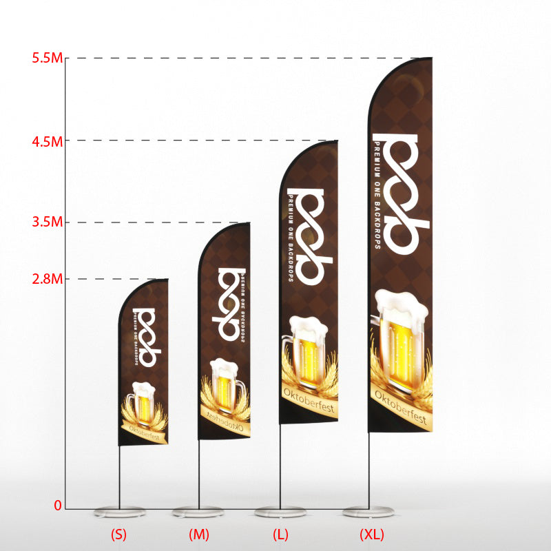 PremiumOneBackdrops-Feather Flag