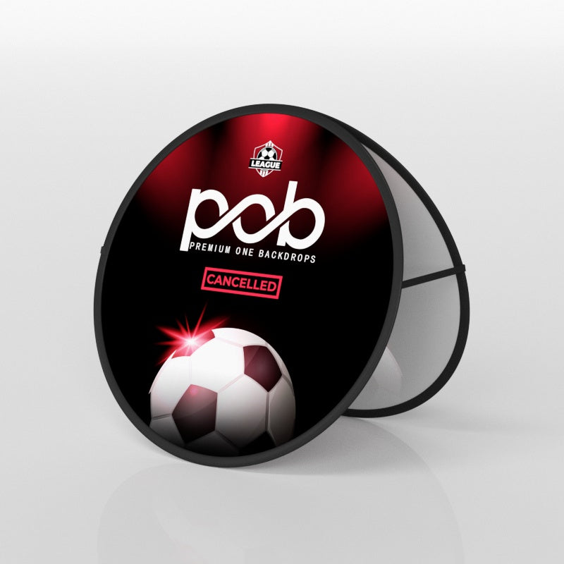 PremiumOneBackdrops-Round Pop Up Banner