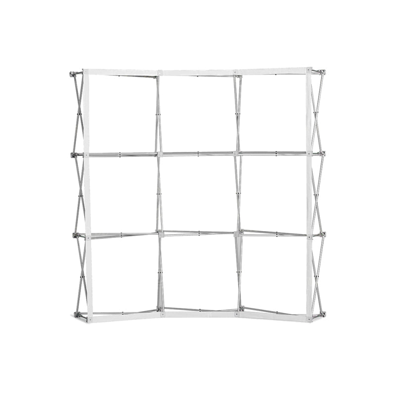 Curved Fabric Pop Up Display