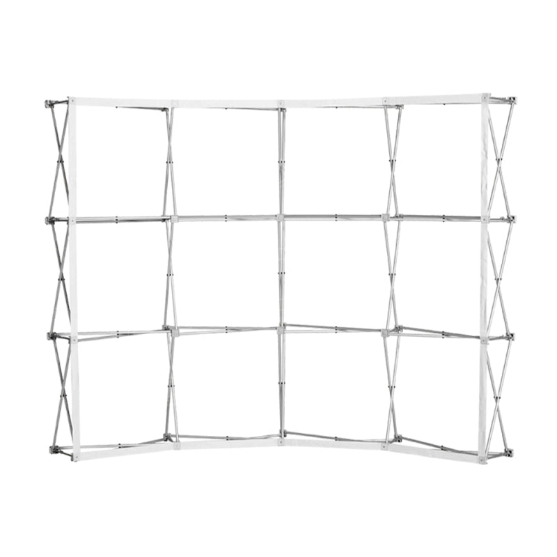 Curved Fabric Pop Up Display