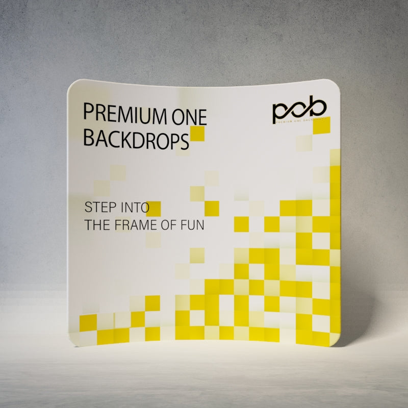 Trade Show Display-C Shape Tension Fabric Backdrop