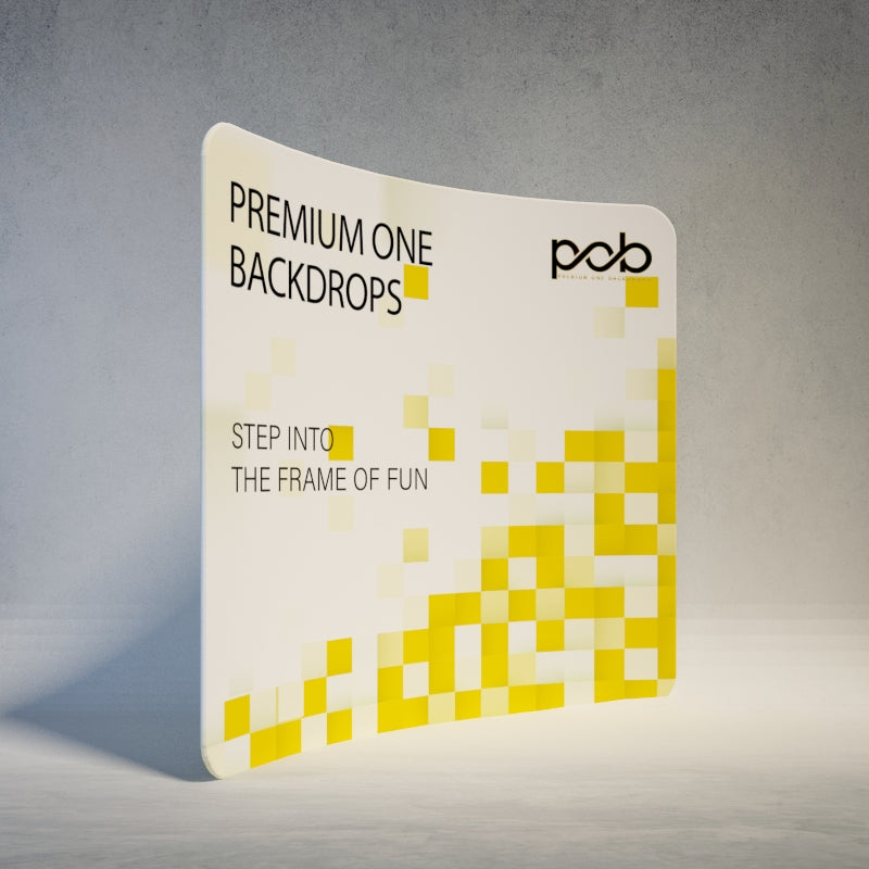 Trade Show Display-C Shape Tension Fabric Backdrop