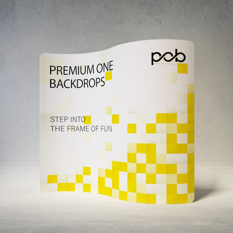 Trade Show Display-S Shape Tension Fabric Backdrop