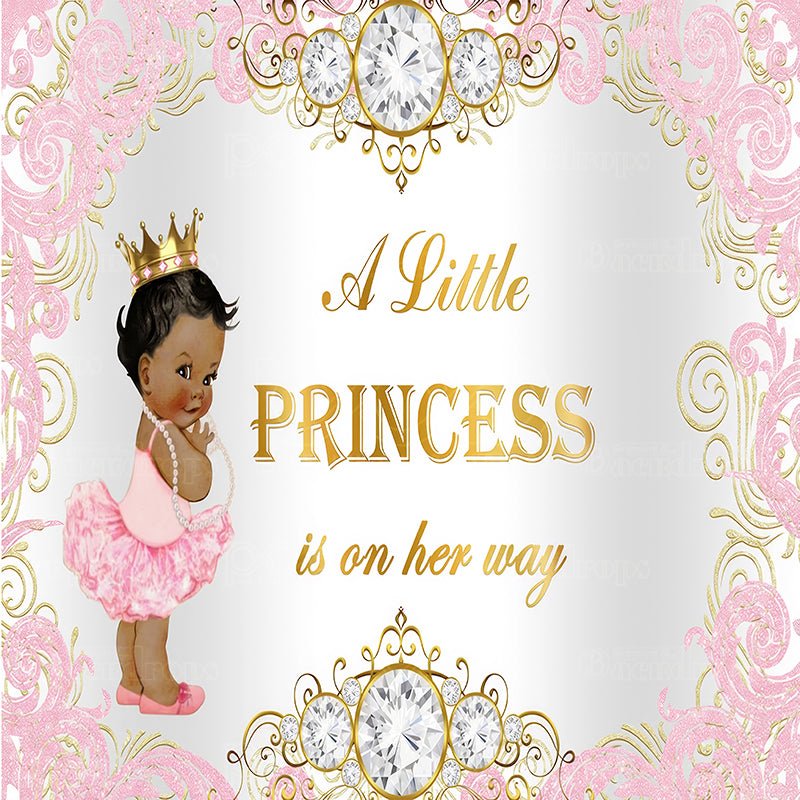 premium one pillowcover backdrops-Princess Approaching