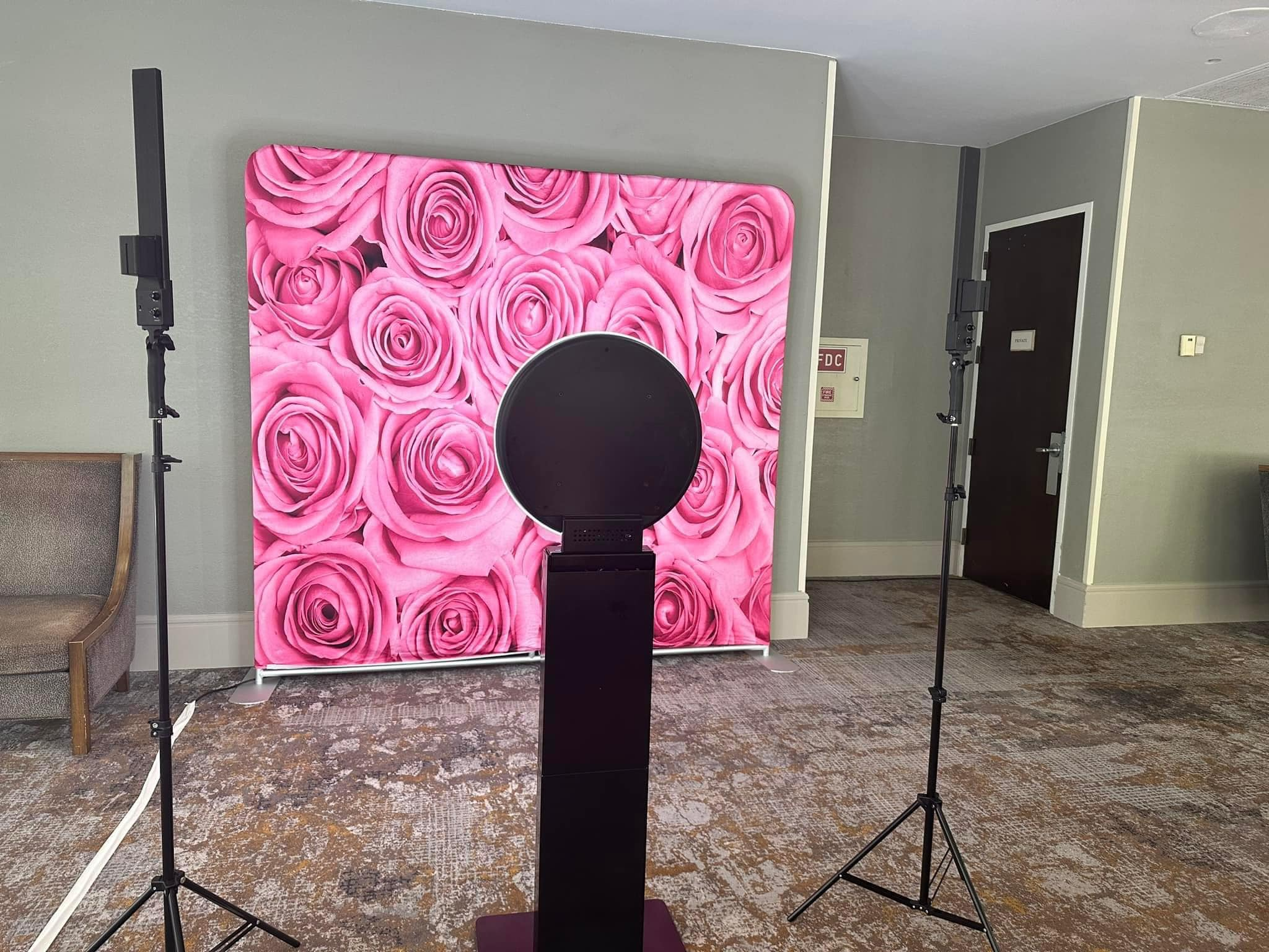 2 Pillow Cover Frame Oversized Base and 5 Double Sided Backdrops (Any 10 Designs)